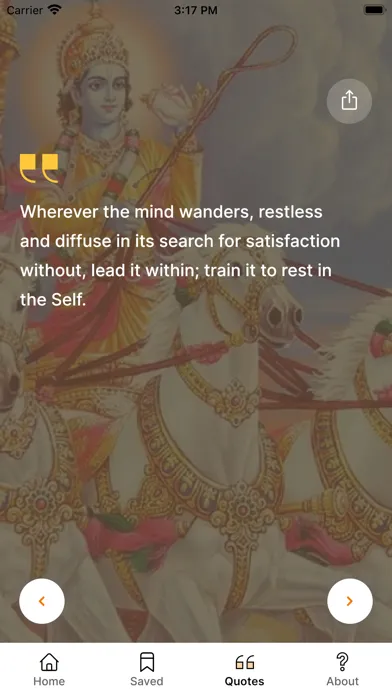 Screenshot di Bhagavad Gita: Hindi & English