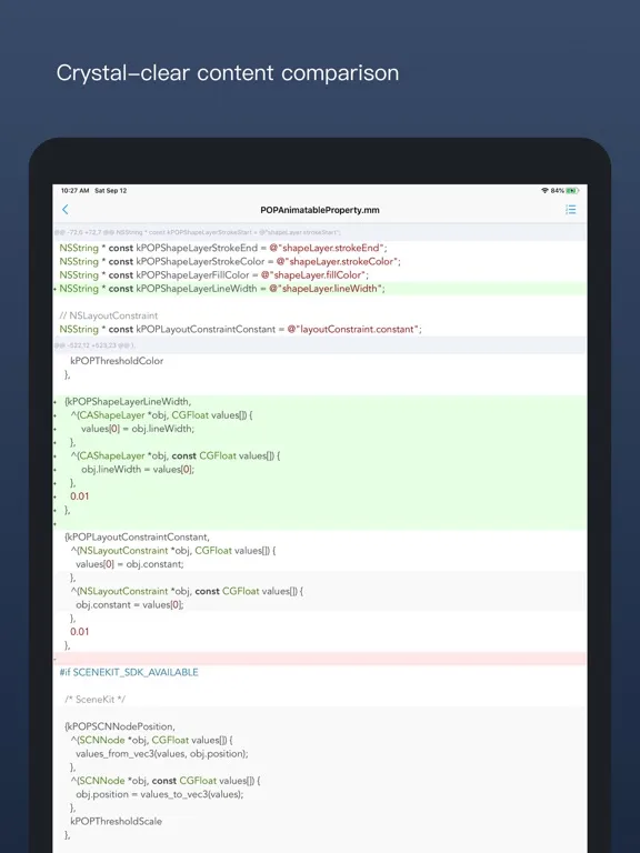 GitDrive - Git client & server iPad 应用截图