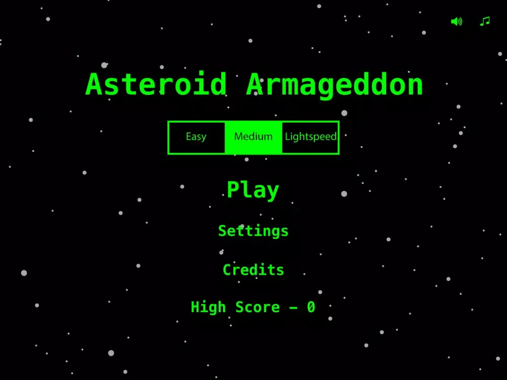 Screenshot di Asteroid Armageddon iPad 