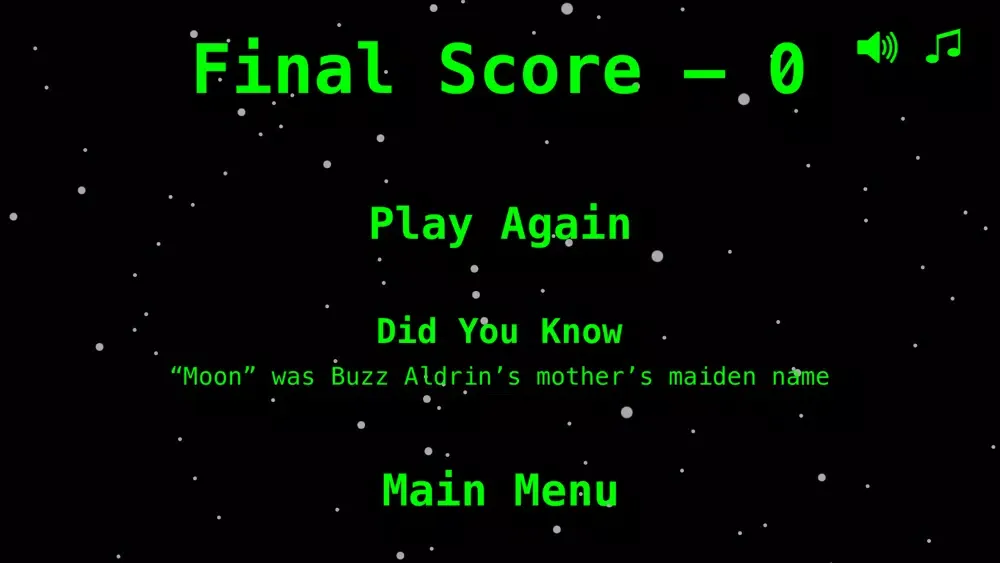 Screenshot di Asteroid Armageddon