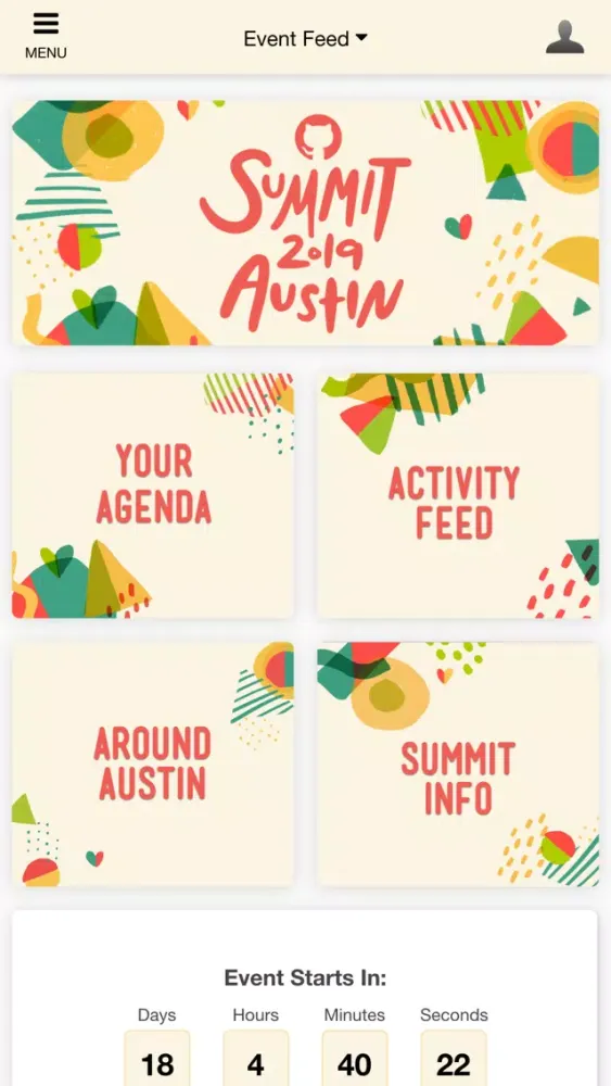 Tangkapan skrin GitHub Summit