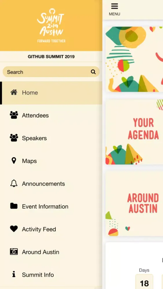 Tangkapan skrin GitHub Summit