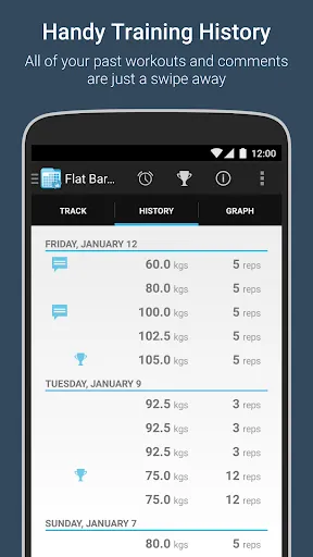 FitNotes - Gym Workout Log スクリーンショット