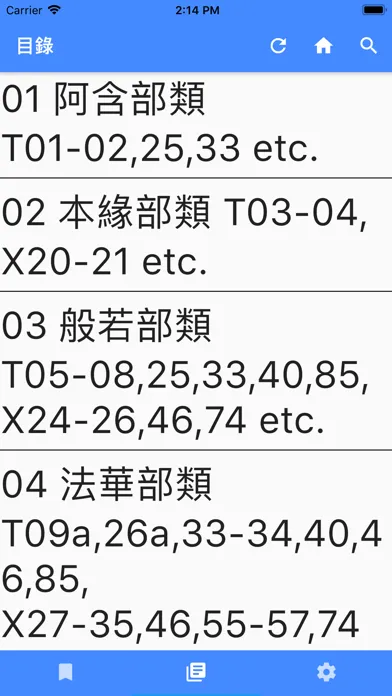 ภาพหน้าจอของ CBETA電子佛典舊版(非官方)