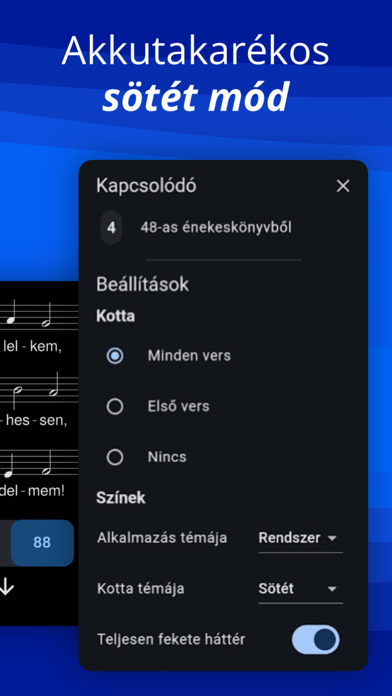 Tangkapan skrin Református Énekeskönyv (21/48)