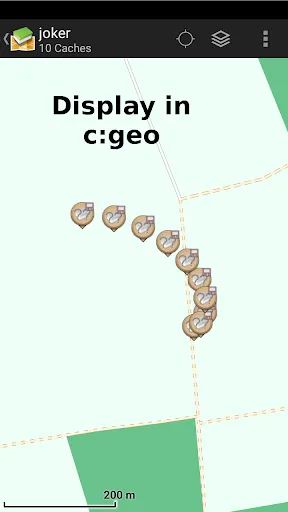 Coordinate Joker for Locus Map Screenshots