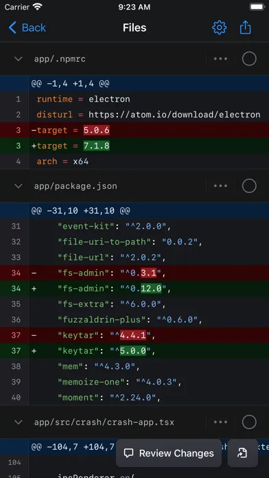 Ảnh chụp màn hình của GitHub