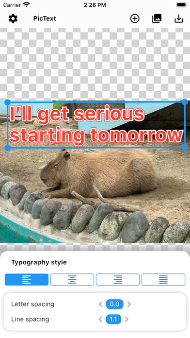 PicText - Text on photos应用截图