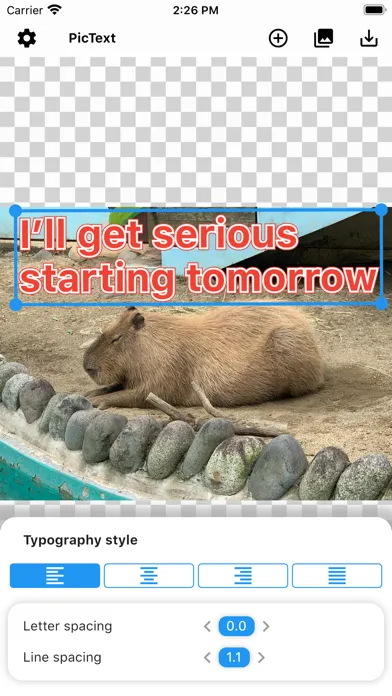 PicText - Text on photos Screenshots