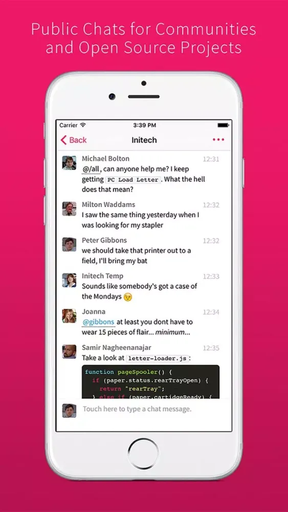 Gitter - Chat for communities應用截圖