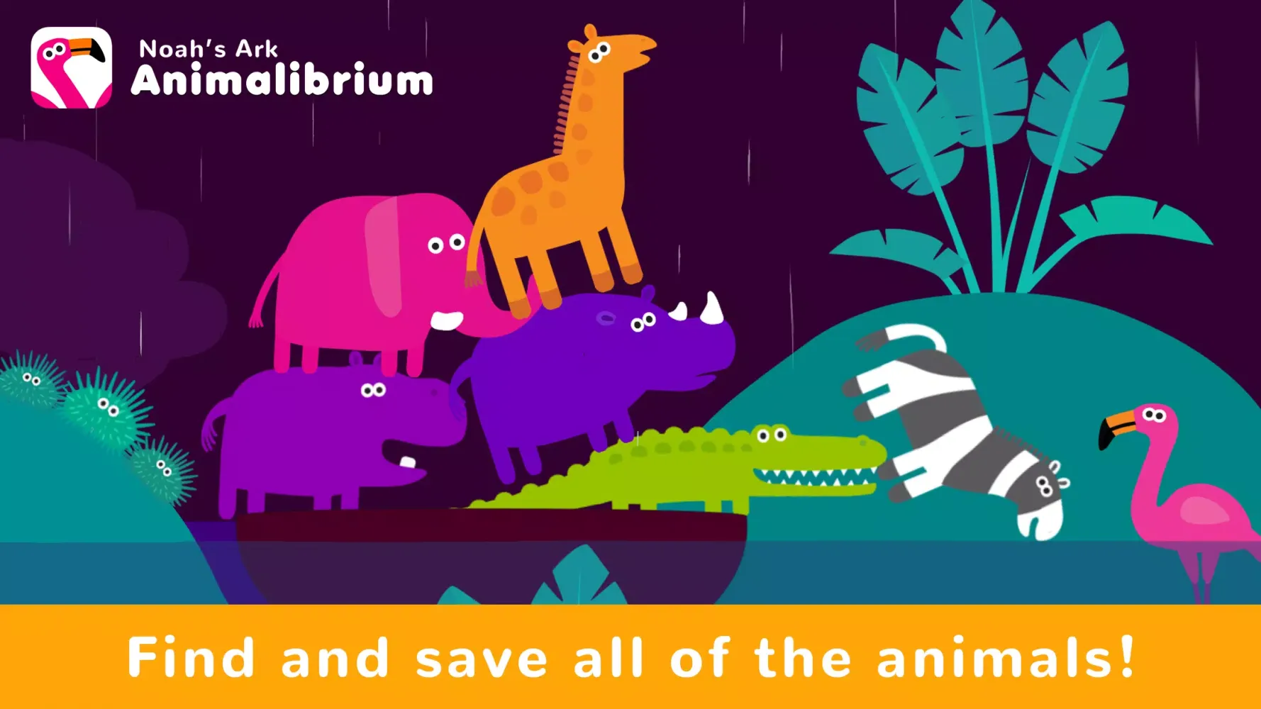 Kids Animal Ark: Zoo Games سکرین شاٹس
