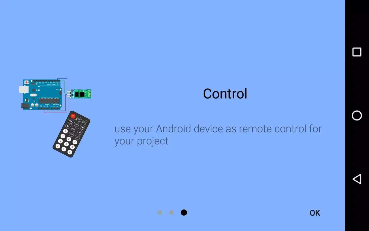 Screenshot di Arduino bluetooth controller