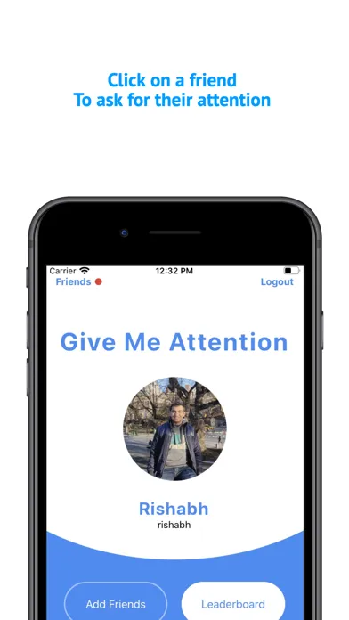 GiveMeAttention - Send Notifs স্ক্রিনশট
