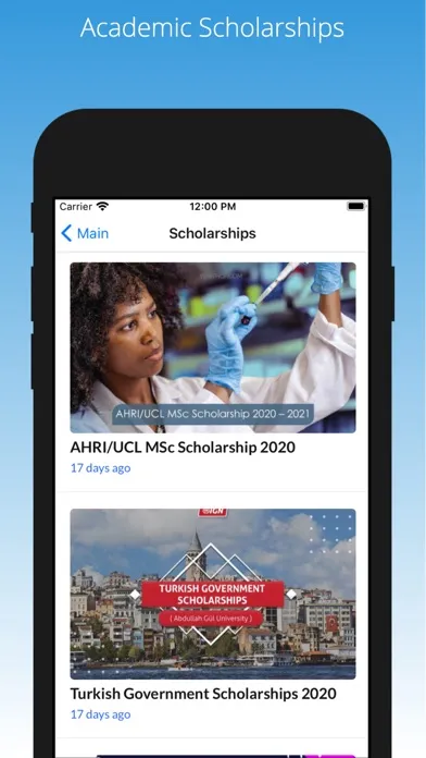 Scholarships & Competitions应用截图