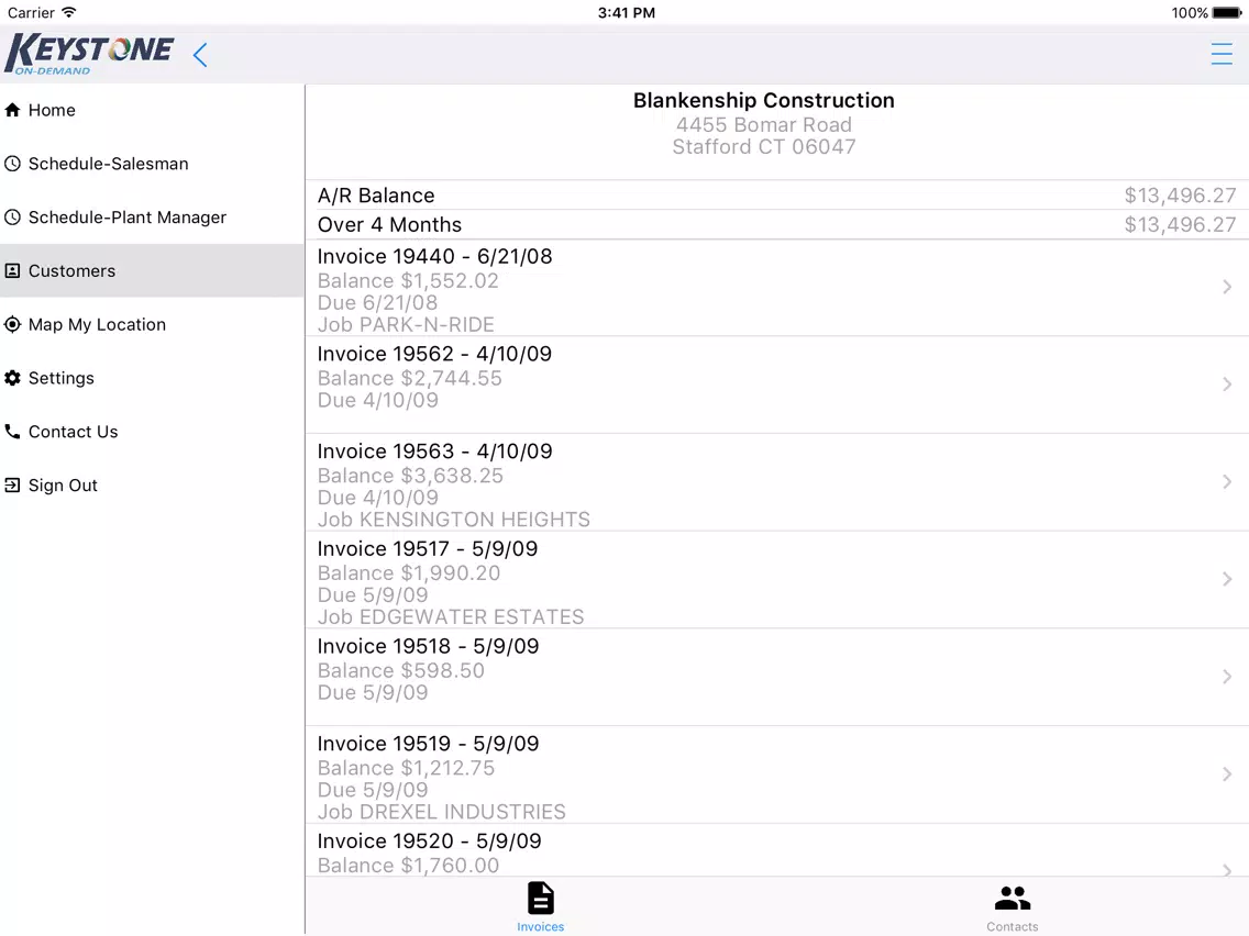 Скриншоты Keystone On-Demand iPad 