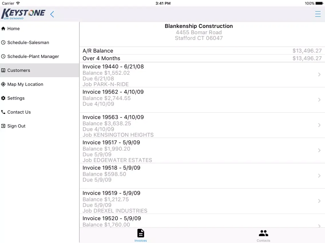 Keystone On-Demand iPad  스크린샷