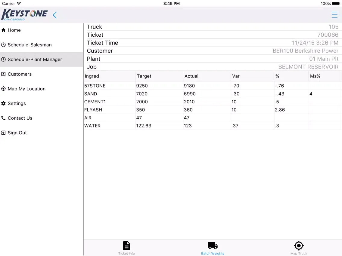 Keystone On-Demand iPad  스크린샷