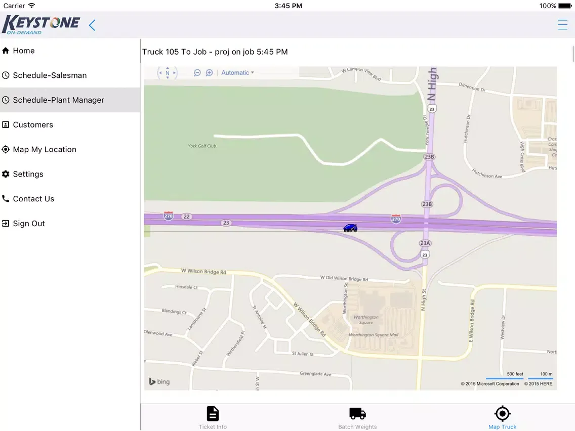 Keystone On-Demand iPad  스크린샷