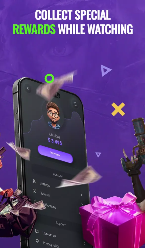 Screenshot di Cross-Platform streams - Givvy