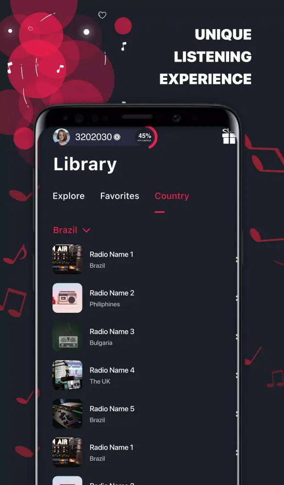 Givvy Radios Ekran Görüntüleri