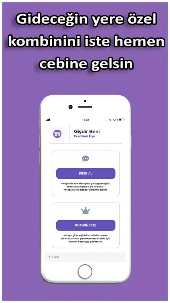 Ảnh chụp màn hình của Giydir Beni