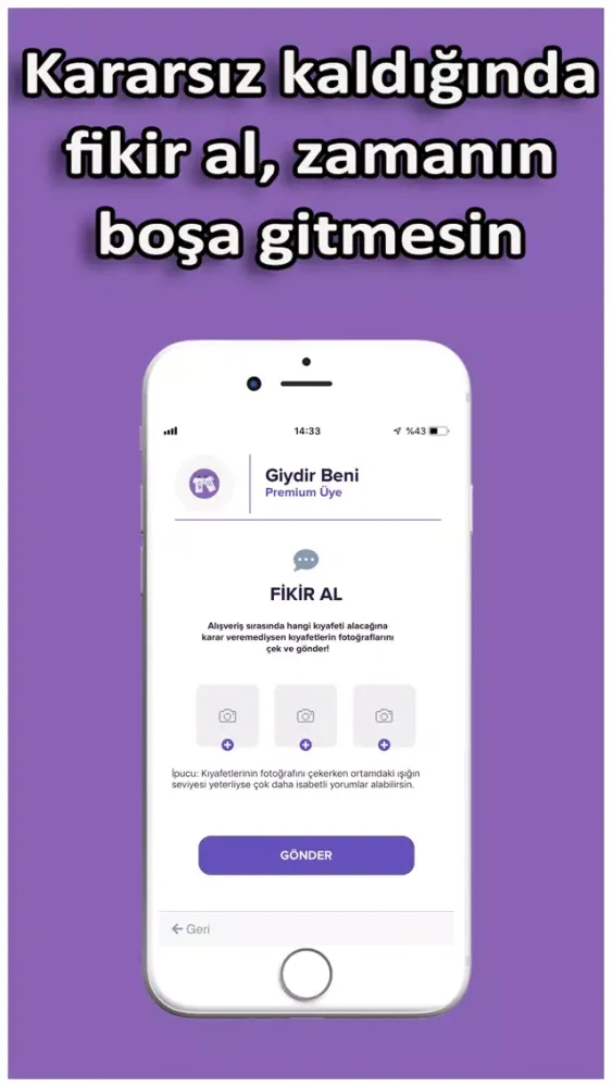Ảnh chụp màn hình của Giydir Beni