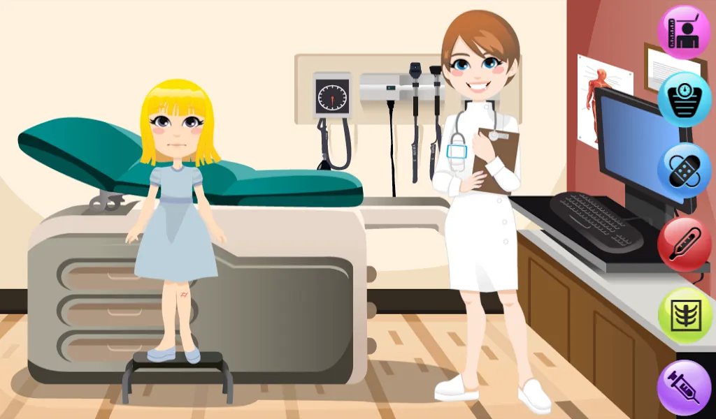 Kid Doctor's Office & Nurse Screenshots