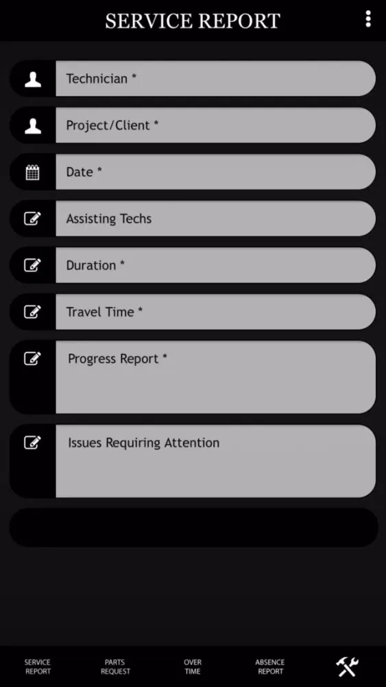 Gizmo Service Reporting سکرین شاٹس