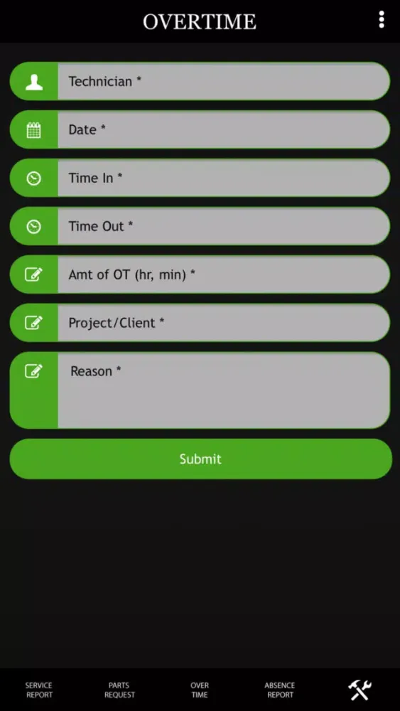 Gizmo Service Reporting سکرین شاٹس