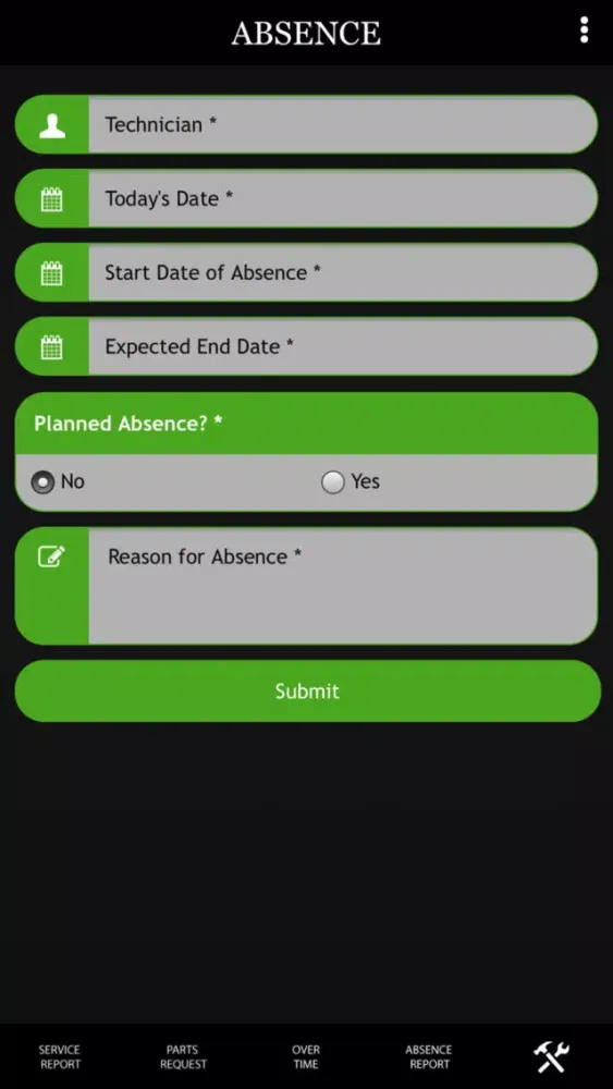 Gizmo Service Reporting سکرین شاٹس
