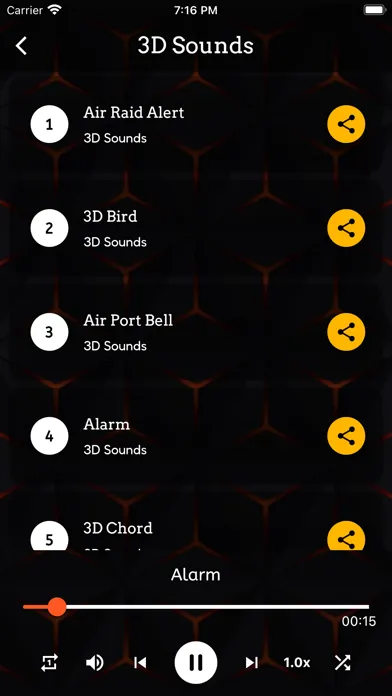 Tangkapan layar 3D Sounds