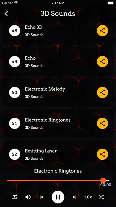 Tangkapan layar 3D Sounds