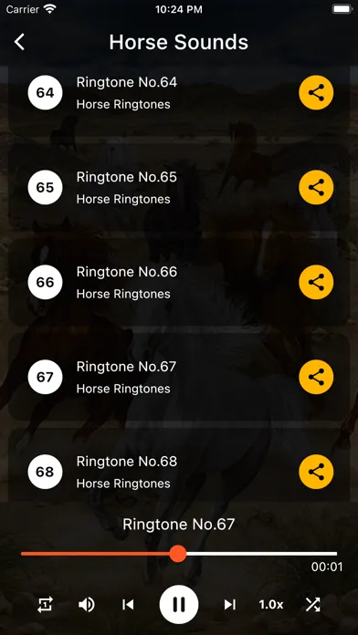 Horse Sounds Ringtones Ekran Görüntüleri