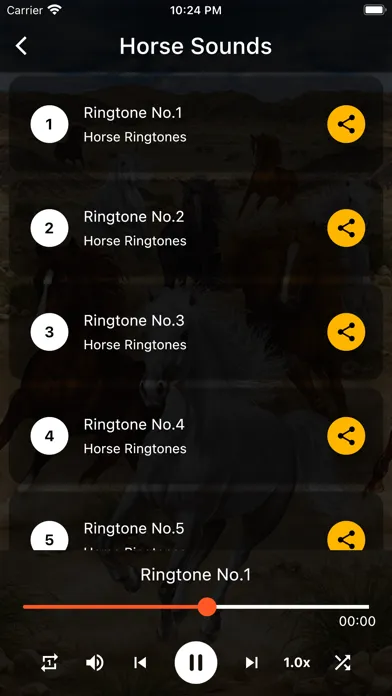 Horse Sounds Ringtones Ekran Görüntüleri