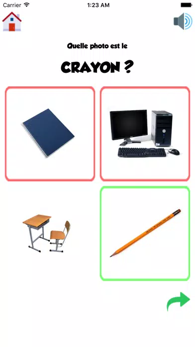 Скриншоты Learning French - Basic Words