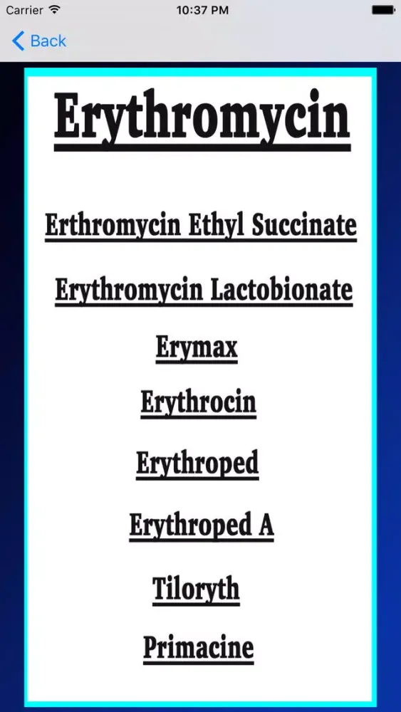 Zrzuty ekranu Common Drug Interactions in Pharmacy