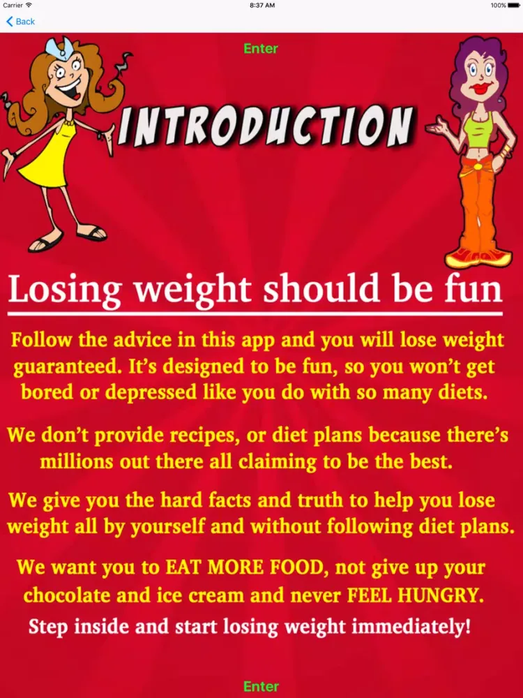 Captures d'écran de Lose Weight Fast Guaranteed iPad 