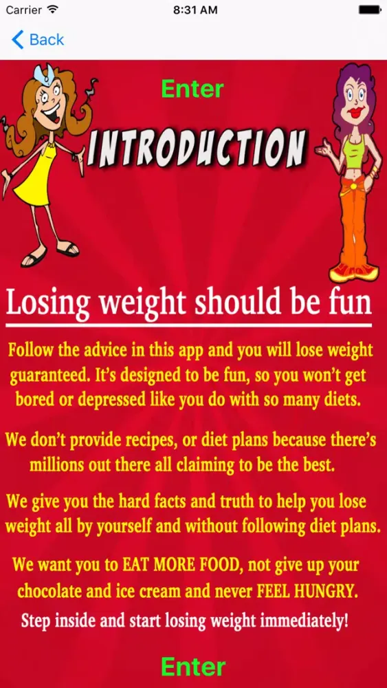 Captures d'écran de Lose Weight Fast Guaranteed