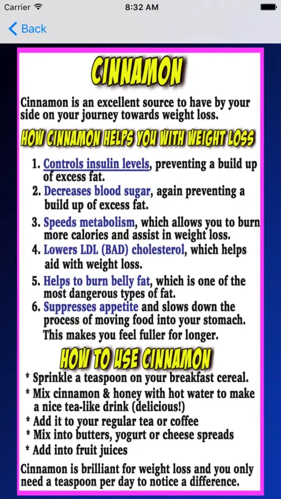 Captures d'écran de Lose Weight Fast Guaranteed