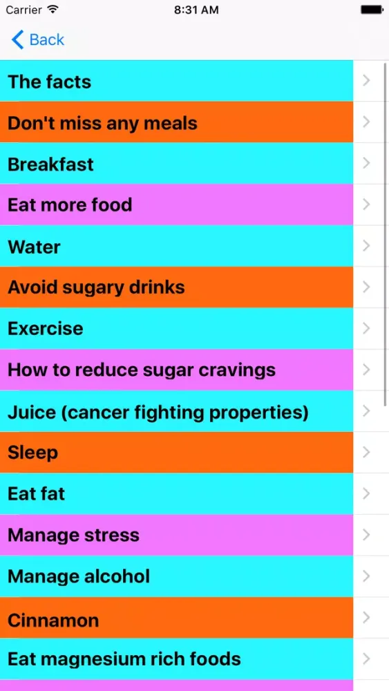Captures d'écran de Lose Weight Fast Guaranteed