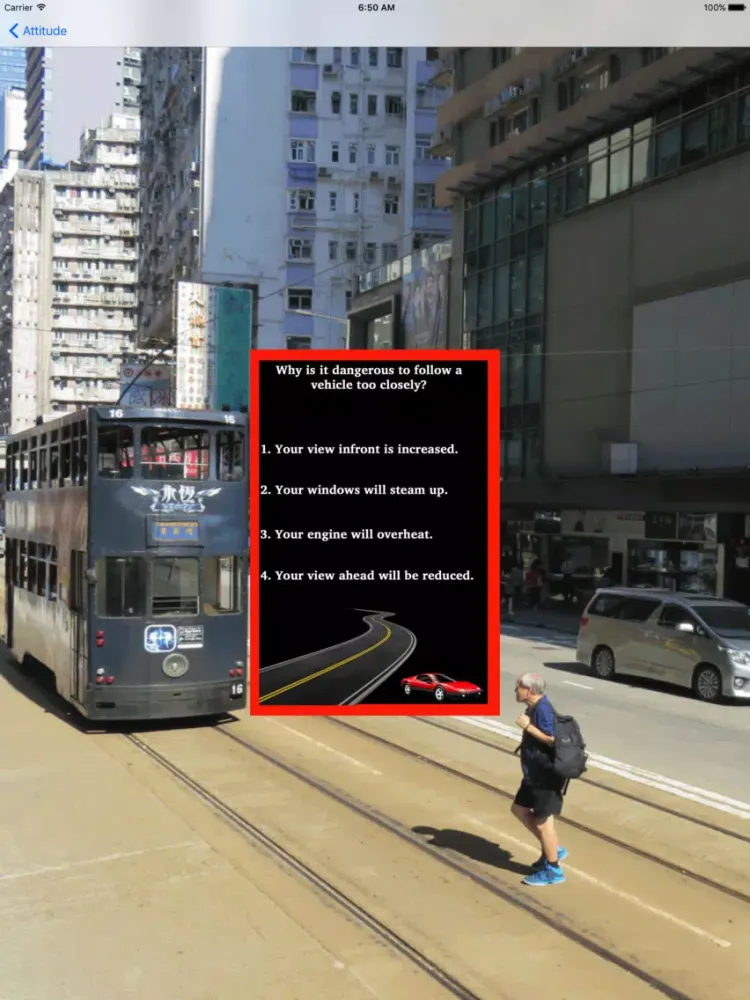 Theory Test For Learner Car Drivers & Road Signs iPad 应用截图