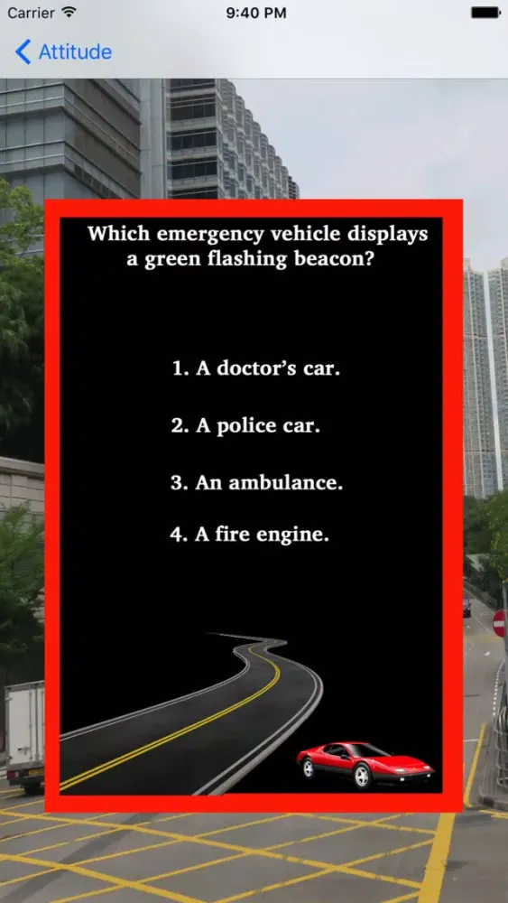 Theory Test For Learner Car Drivers & Road Signs应用截图