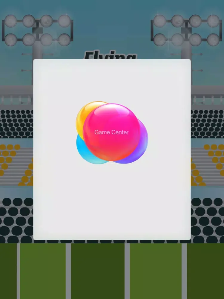 Captures d'écran de Flying Football Game a daring challenge of tapping skill and fun iPad 