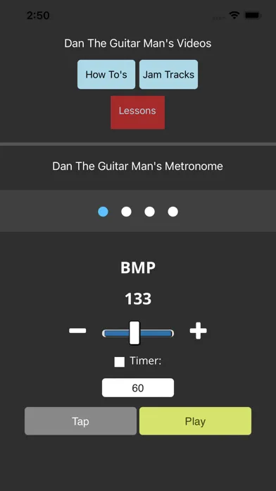 Captures d'écran de Dan The Guitar Man