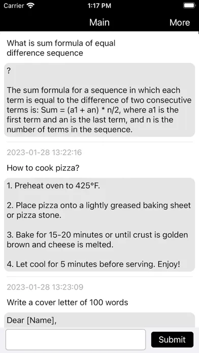 AI Assistant-Helper & Chat Screenshots