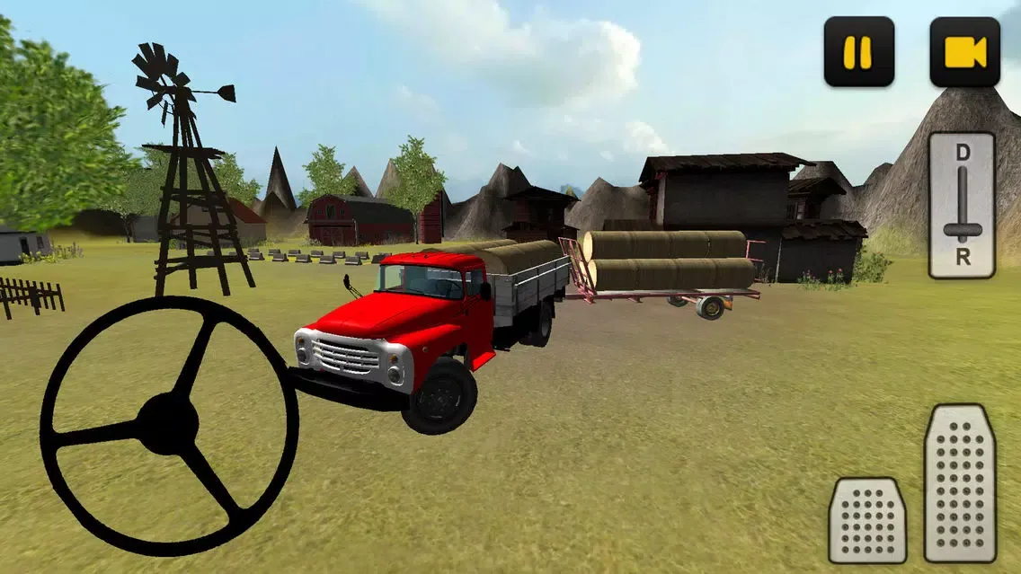 Classic Farm Truck 3D: Hay স্ক্রিনশট