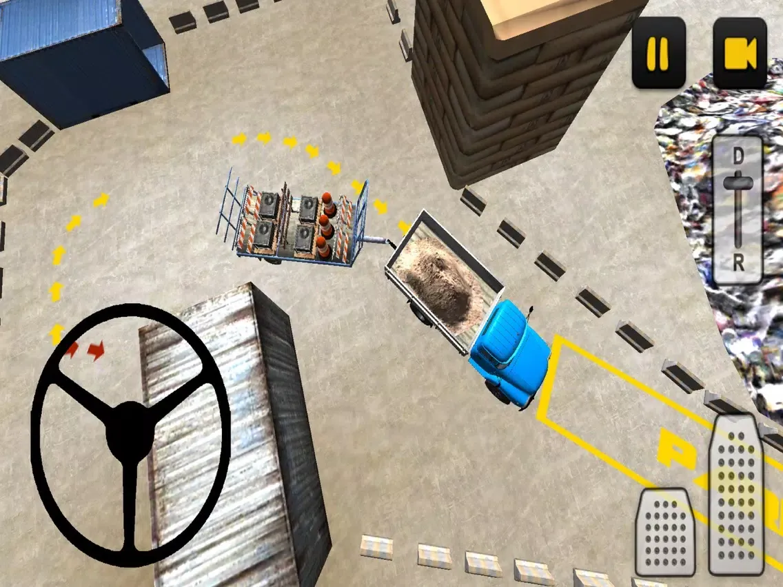 Construction 3D: Truck Driving iPad 应用截图