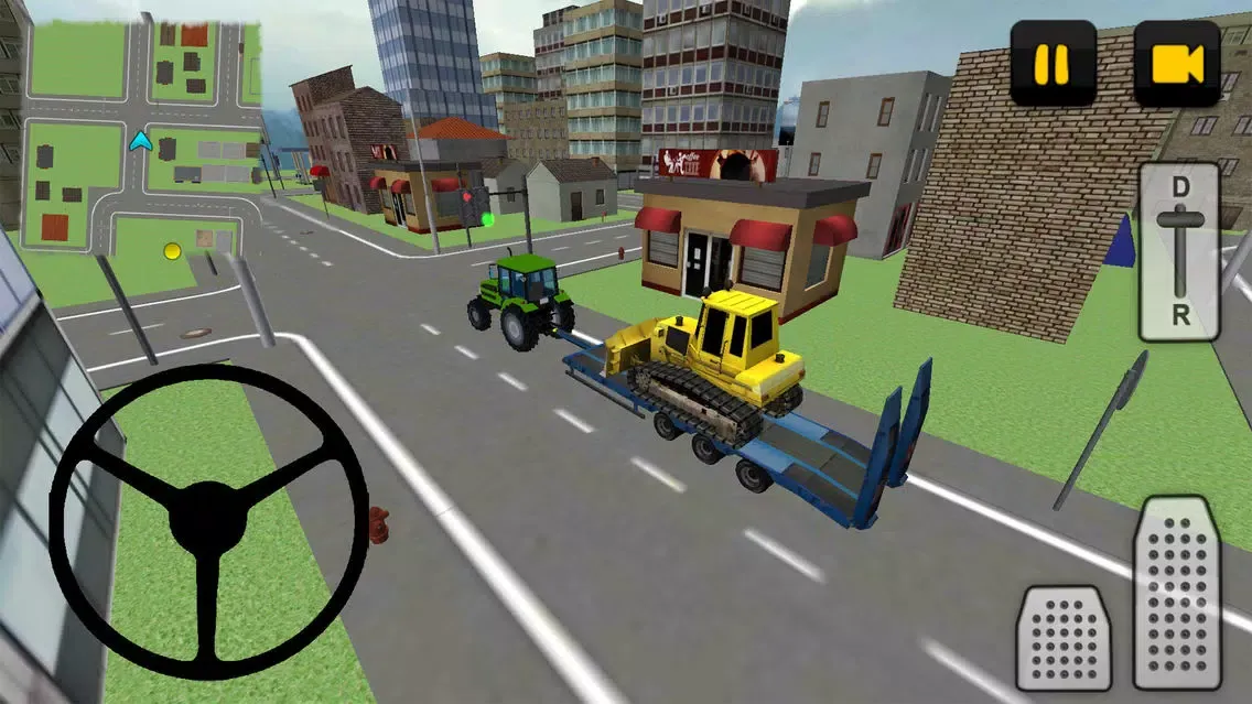 Tangkapan skrin Tractor Driver 3D: City