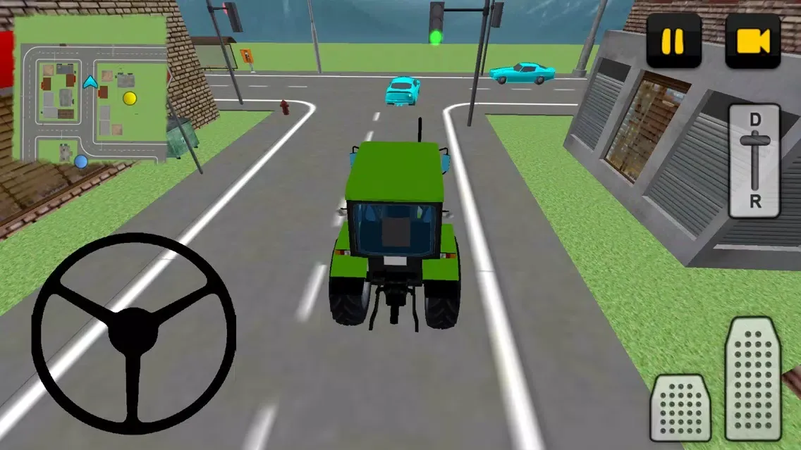 Tangkapan skrin Tractor Driver 3D: City