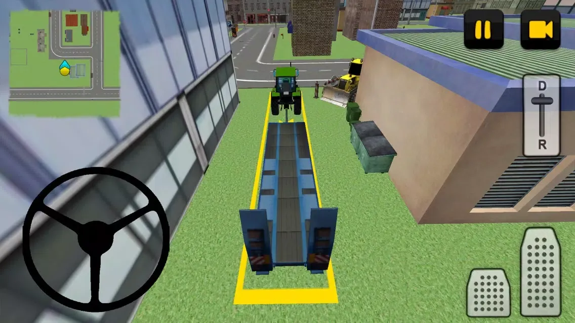 Tangkapan skrin Tractor Driver 3D: City